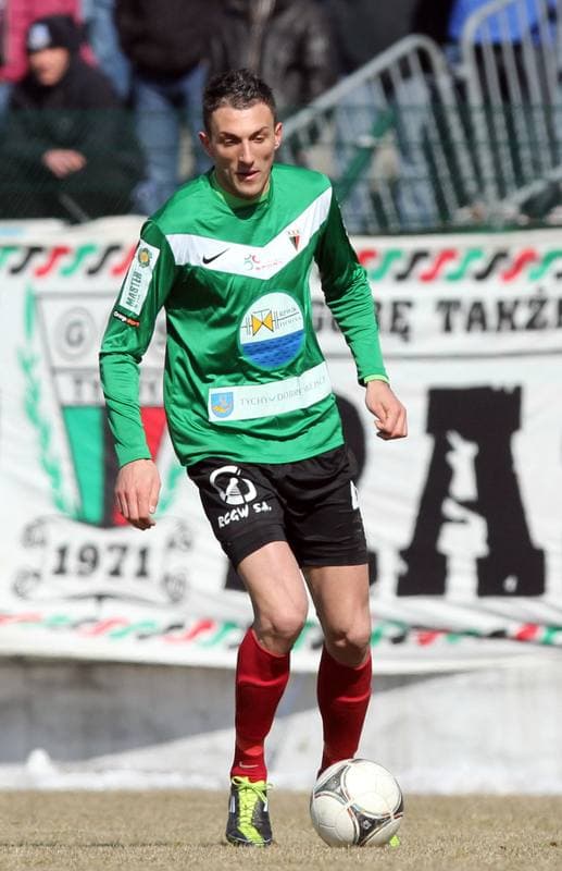Football. I liga. GKS Tychy - Zawisza Bydgoszcz. 17.03.2013