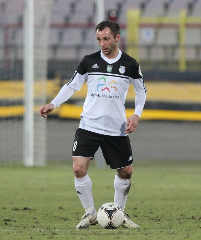 Football. II liga - grupa Zachodnia. Energetyk ROW Rybnik - Tur Turek. 12.04.2013