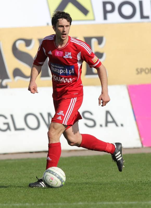 Football. T-Mobile Ekstraklasa. Gornik Zabrze - Podbeskidzie Bielsko-Biala. 27.04.2012