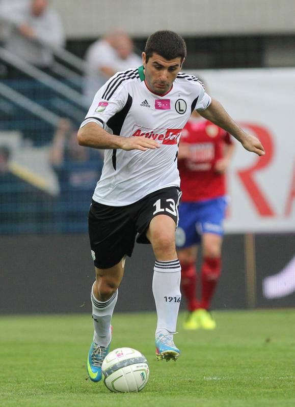 Football. T-Mobile Ekstraklasa. Piast Gliwice - Legia Warsaw. 27.04.2013