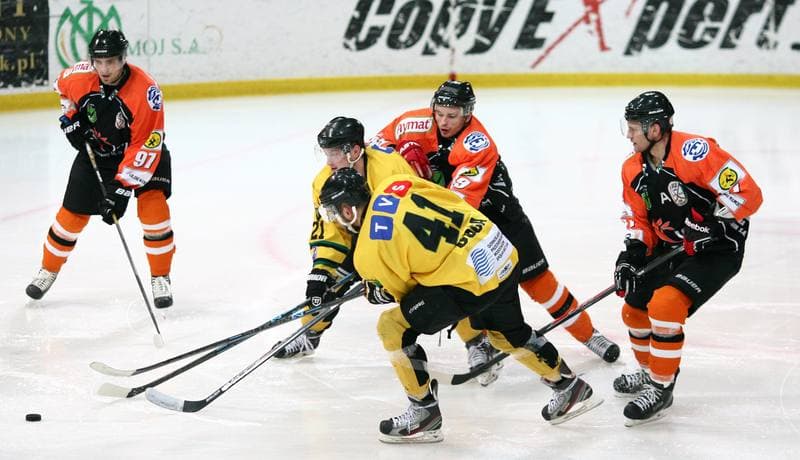 Ice Hockey. Polska Hokej Liga. HC GKS Katowice - JKH GKS Jastrzebie. 16.01.2015