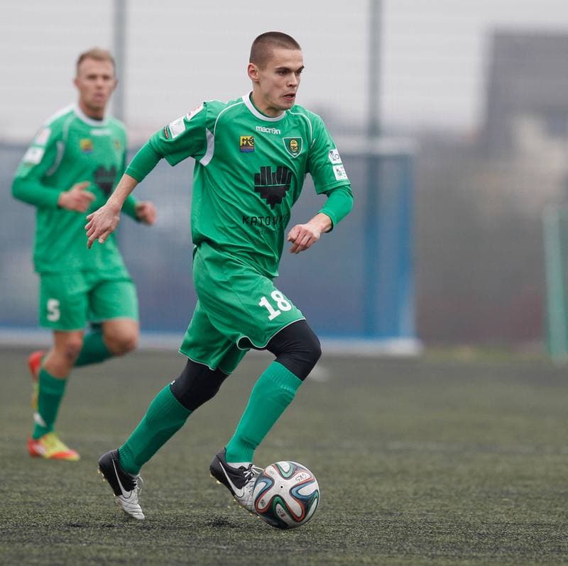 Football. Friendly Match. GKS Belchatow - GKS Katowice. 21.02.2015