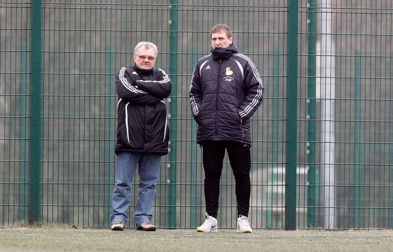 Football. Friendly Match. GKS Belchatow - GKS Katowice. 21.02.2015