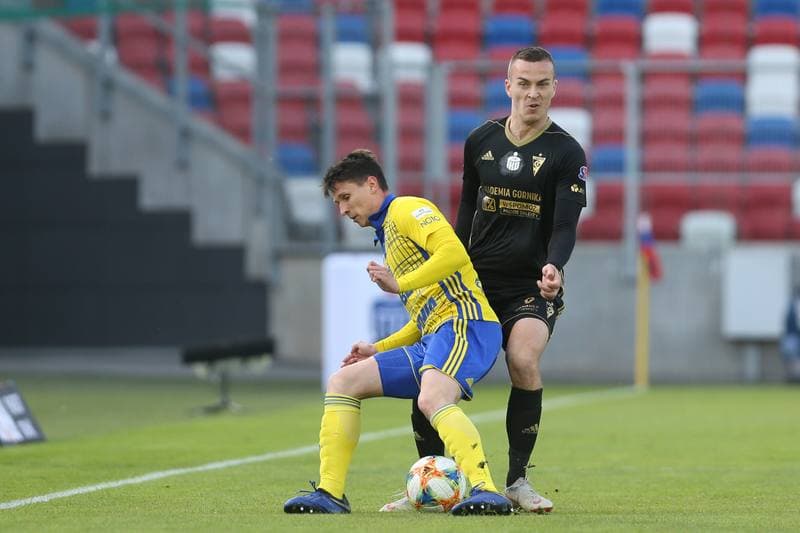 Football. Lotto Ekstraklasa. Gornik Zabrze - Arka Gdynia. 22.04.2019