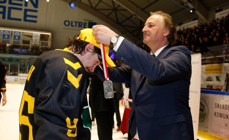 Ice Hockey. Polska Hokej Liga. Re-Plast Unia Oswiecim - GKS Katowice. 08.04.2022