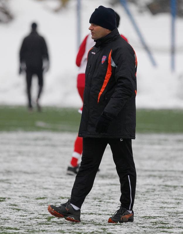 Football. Friendly Match. GKS Katowice - Rakow Czestochowa. 22.02.2014