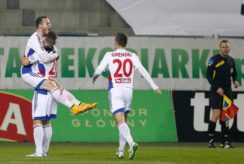 Football. PKO BP Ekstraklasa. Gornik Zabrze - Slask Wroclaw. 18.09.2015