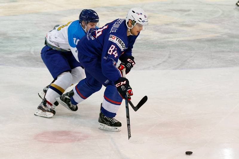 Ice Hockey. EIHC. Kazakhstan - France. 17.12.2015