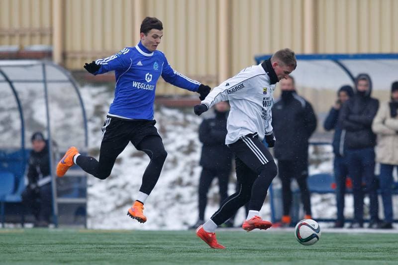 Football. Friendly Match. Ruch Chorzow - Rozwoj Katowice. 20.01.2016