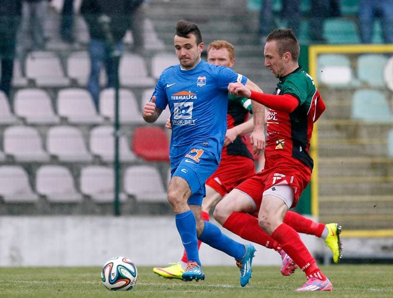 Football. I Liga. GKS Tychy - Termalica Bruk-Bet Nieciecza. 28.03.2015