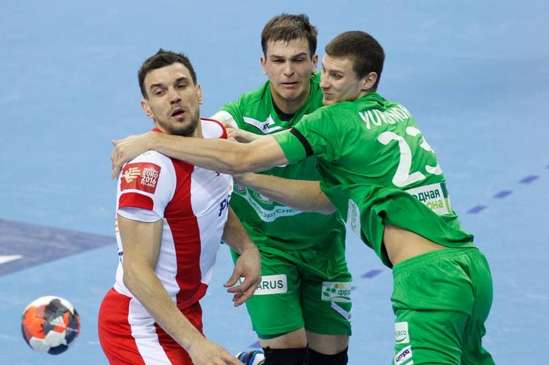 Handball. EHF Euro 2016. Poland - Belarus. 25.01.2016