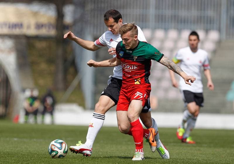 Football. I Liga. GKS Tychy - Chojniczanka Chojnice. 11.04.2015