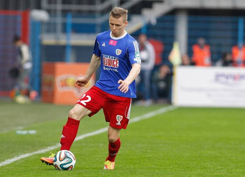 Football. T-Mobile Ekstraklasa. Piast Gliwice - Podbeskidzie Bielsko Biala. 24.05.2015
