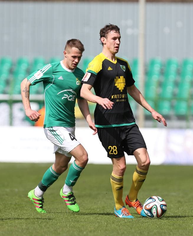 Football. I Liga. GKS Katowice - GKS Belchatow. 03.04.2016