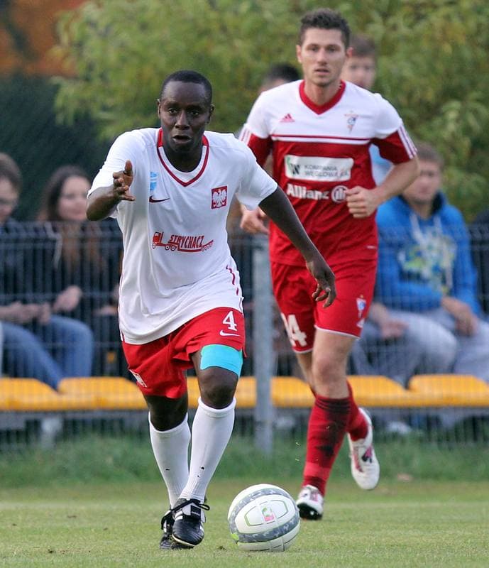 Football. Friendly Match. LZS Piotrowka - Gornik Zabrze. 10.10.2013