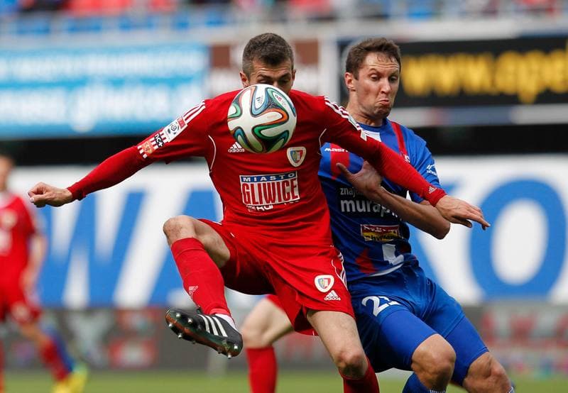 Football. T-Mobile Ekstraklasa. Piast Gliwice - Podbeskidzie Bielsko Biala. 24.05.2015
