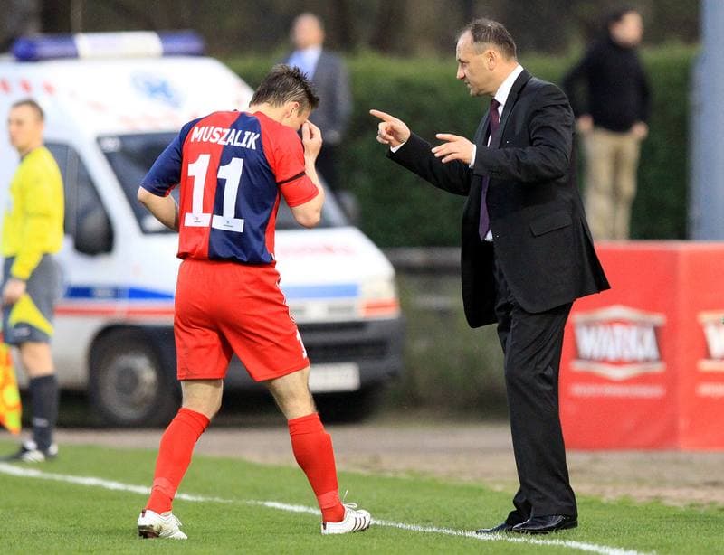 Football. T-Mobile Ekstraklasa. Piast Gliwice - Korona Kielce. 23.05.2013