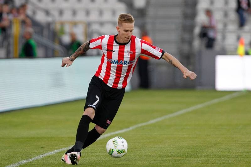 Football. UEFA Europa League. Cracovia Krakow - Shkendija Tetovo. 07.07.2016