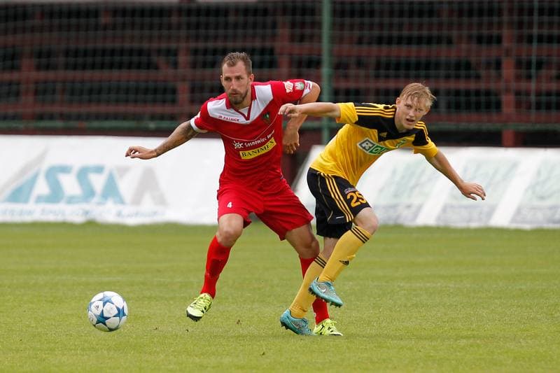 Football. Sparing. MFK Karvina - Zaglebie Sosnowiec. 09.07.2016
