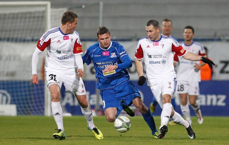 Football. Polish Cup. Gornik Zabrze - Podbeskidzie Bielsko Biala. 28.10.2014