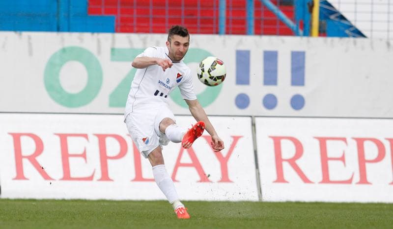 Football. SYNOT Liga. Banik Ostrava - Viktoria Plzen. 05.04.2015
