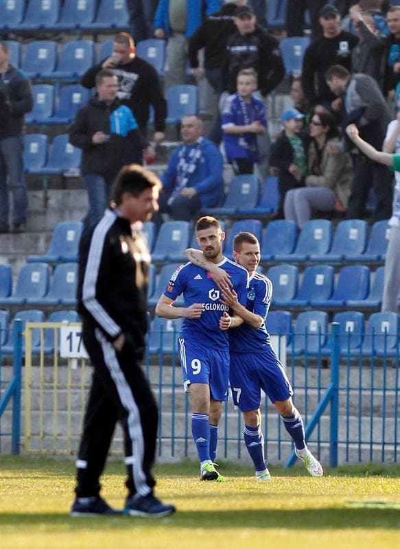 Football. T-Mobile Ekstraklasa. Ruch Chorzow - Cracovia Krakow. 01.12.2013