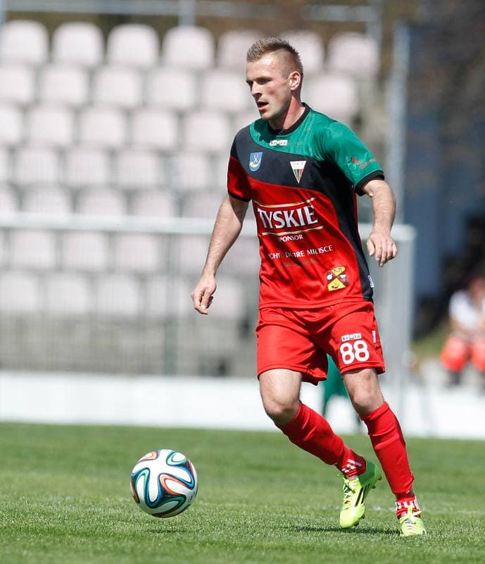 Football. I Liga. GKS Tychy - Wigry Suwalki. 25.04.2015
