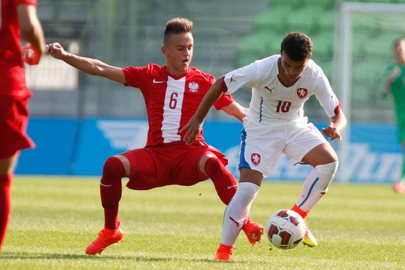 Football. Czech Republic U-16 - Poland U-16. 13.09.2016