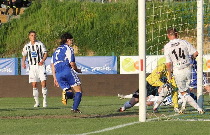 Football. I liga. Podbeskidzie Bielsko-Biala - Sandecja Nowy Sacz. 25.05.2011