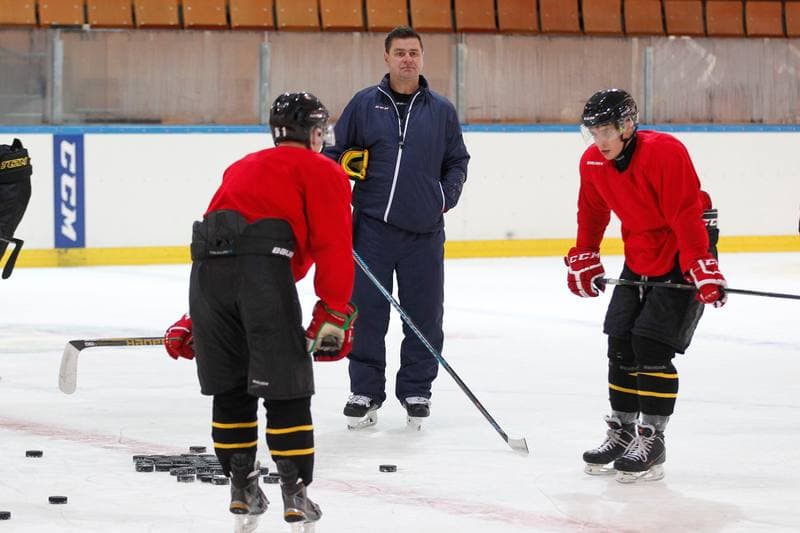 Ice Hockey. KH GKS Katowice. Training. 22.09.2016
