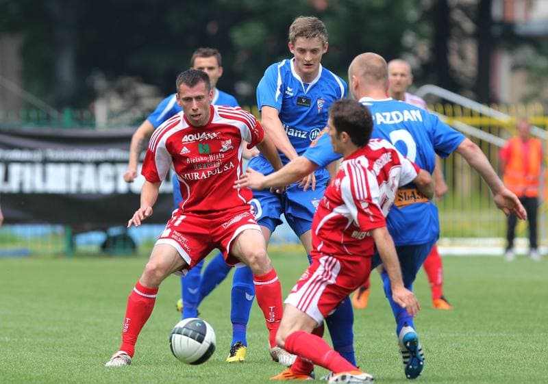 Football. I liga. Podbeskidzie Bielsko-Biala - Gornik Zabrze. 20.03.2010