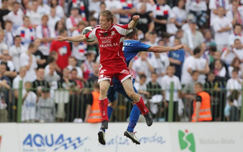Football. I liga. Podbeskidzie Bielsko-Biala - Gornik Zabrze. 20.03.2010