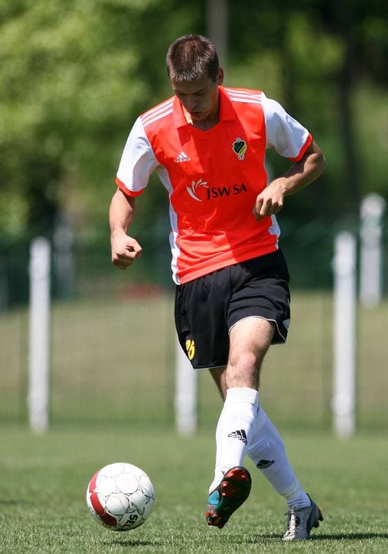 Football. III Liga Opolsko Slaska. Grunwald Ruda Slaska - Pniowek Pawlowice Slaskie. 16.05.2015