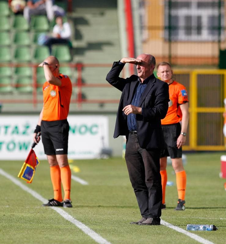 Football. Friendly Match. GKS Belchatow - GKS Katowice. 21.02.2015