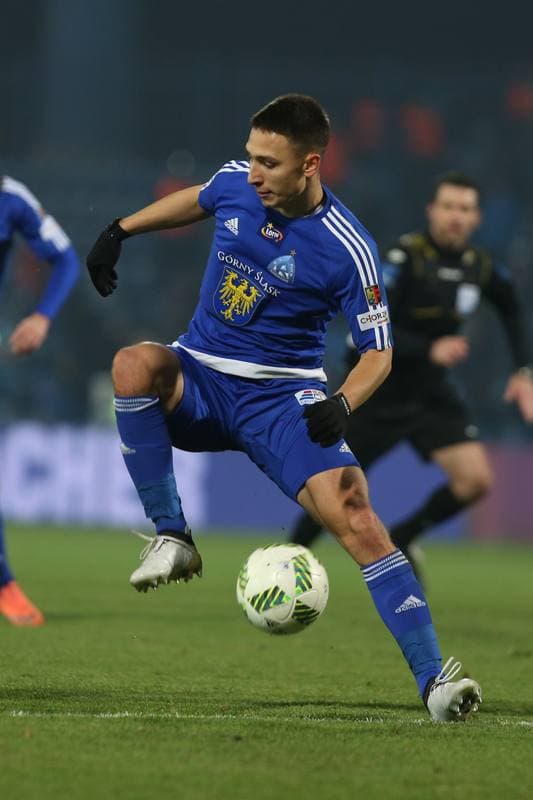 Football. Lotto Ekstraklasa. Ruch Chorzow - Lech Poznan. 04.11.2016