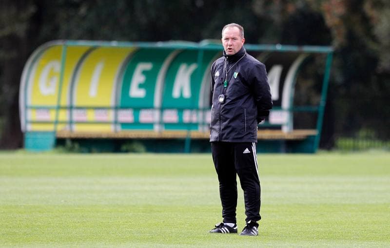 Football. GKS Katowice. Training. 19.01.2015