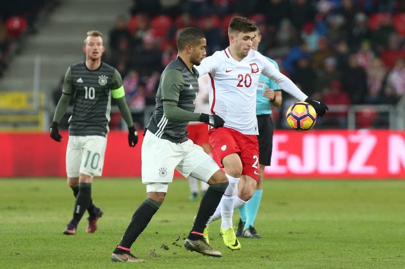 Football. International Friendly. Poland U21 - Germany U21. 15.11.2016