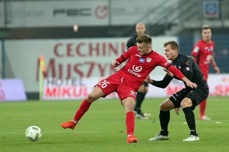 Football. Lotto Ekstraklasa. Piast Gliwice - Cracovia Krakow. 18.11.2016