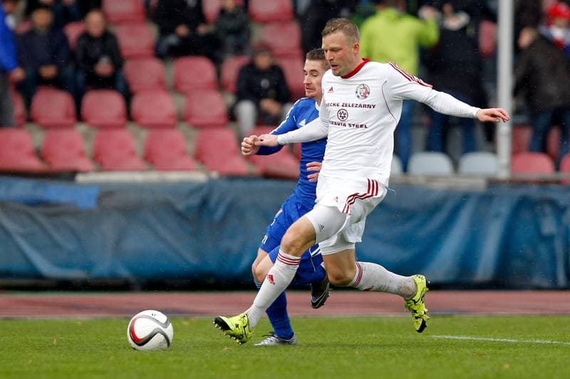 Football. Fortuna Narodni Liga. FK Fotbal Trinec - Banik Ostrava. 19.11.2016