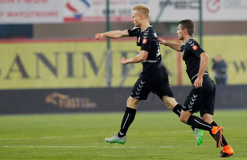 Football. T-Mobile Ekstraklasa. Piast Gliwice - Korona Kielce. 22.03.2015