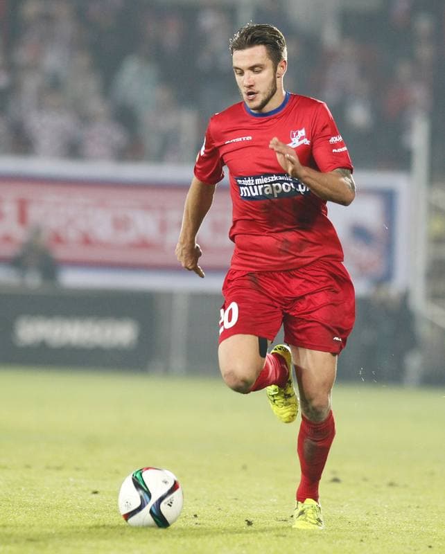 Football. Polish Cup. Gornik Zabrze - Podbeskidzie Bielsko Biala. 28.10.2014