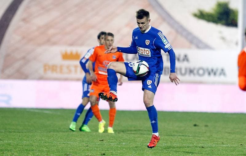 Football. PKO BP Ekstraklasa. Termalica Bruk-Bet Nieciecza - Piast Gliwice. 20.11.2015