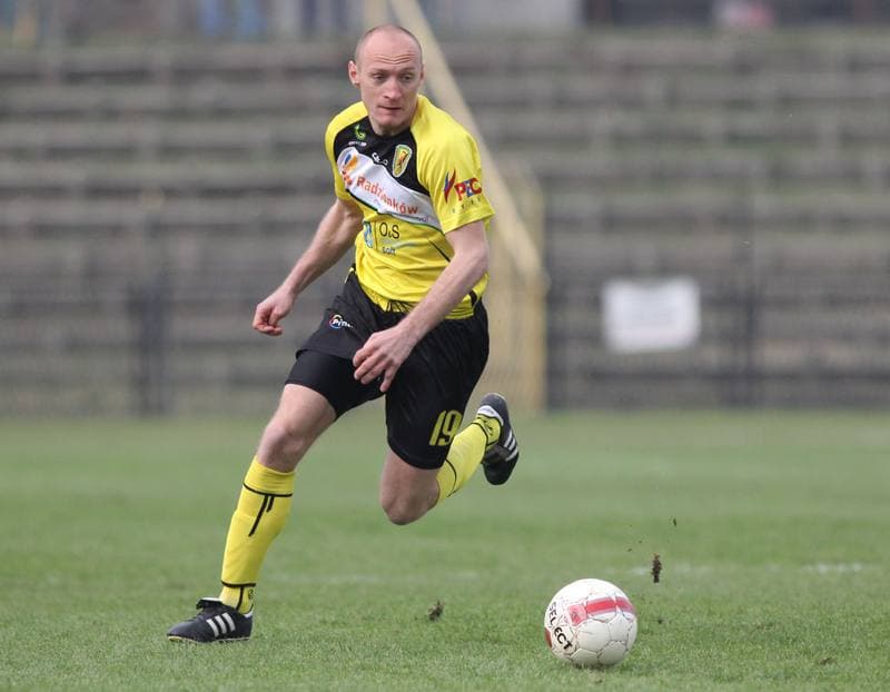 Football. Bytom I liga. Ruch Radzionkow - Arka Gdynia. 07.04.2012