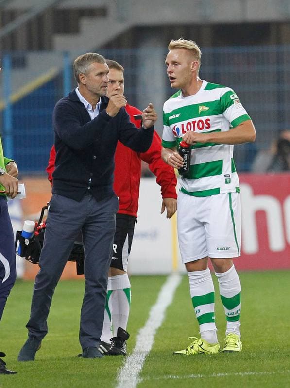 Football. T-Mobile Ekstraklasa. Piast Gliwice - Lechia Gdansk. 01.08.2014