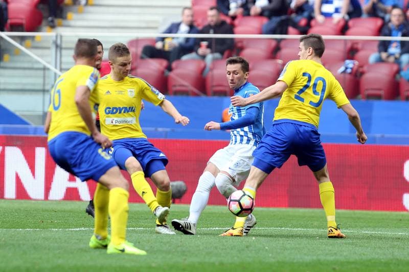 Football. Polish Cup. Lech Poznan - Arka Gdynia. 02.05.2017
