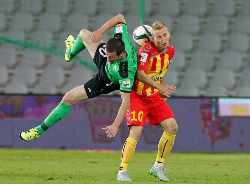 Football. PKO BP Ekstraklasa. Korona Kielce - Gornik Leczna. 21.09.2015
