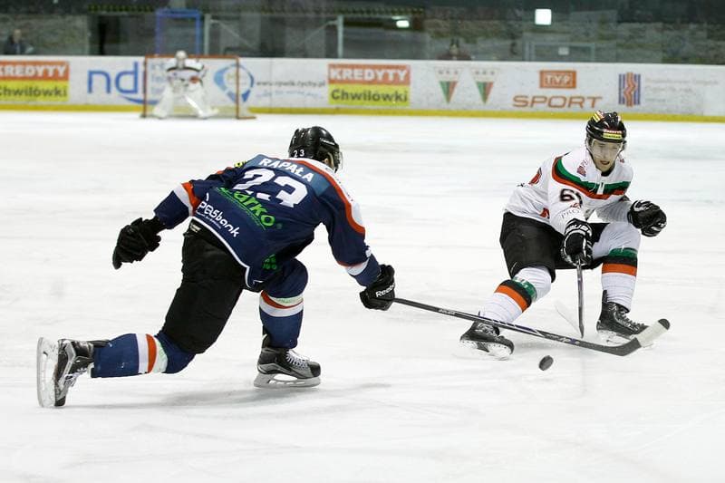 Ice Hockey. Polska Hokej Liga. GKS Tychy - Ciarko STS Sanok. 15.01.2016