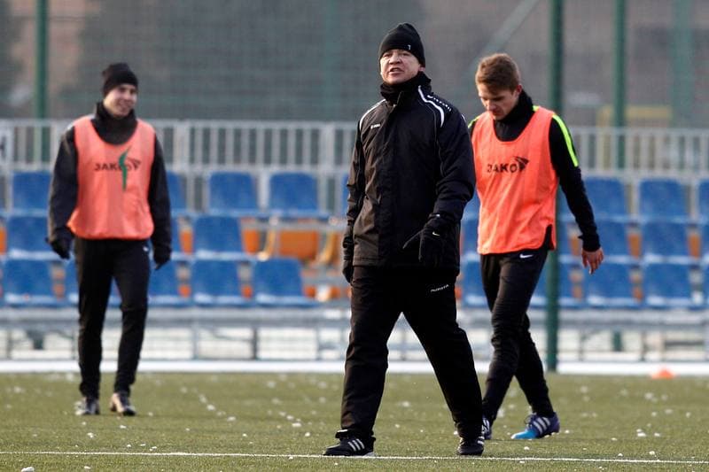 Football. Rozwoj Katowice. Training. 19.01.2016