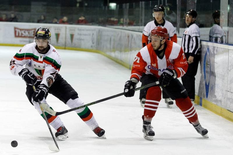 Ice Hockey. Polska Hokej Liga. GKS Tychy - Comarch Cracovia Krakow. 26.01.2016