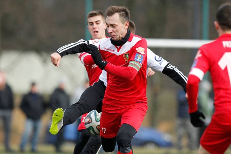Football. Sparing. Zaglebie Sosnowiec - GKS Tychy. 27.01.2016